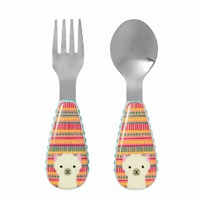 Skip Hop set za hranjenje kašičica i viljuška Lama