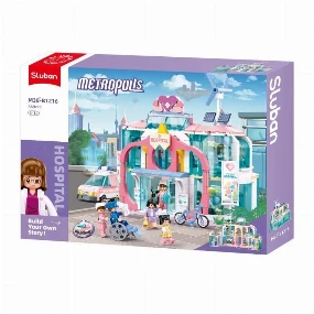 Sluban kocke Grad iz snova - Bolnica, 668 kom