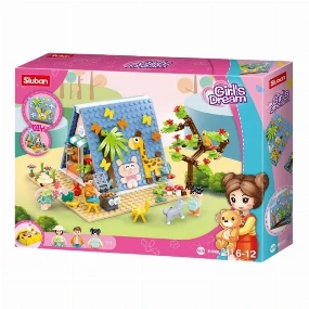 Sluban kocke Kamp kućica, 341 kom