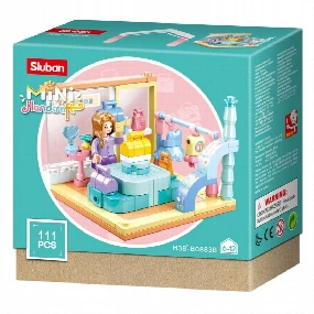 Sluban kocke Mini cvećara, 111 kom