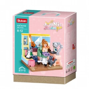 Sluban kocke Mini soba za učenje, 216 kom