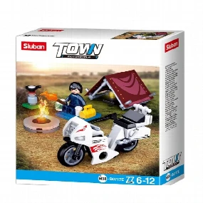 Sluban kocke Motocikl, 44 kom