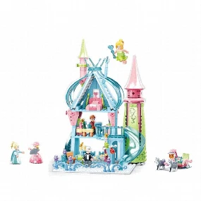 Sluban kocke Snežna bajka - Zamak, 447 kom