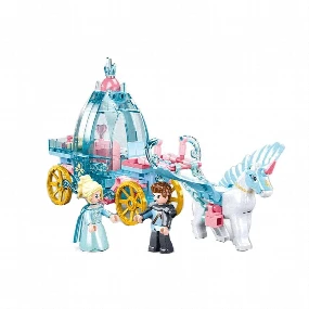 Sluban kocke Snežna bajka Zimska kočija, 191 kom