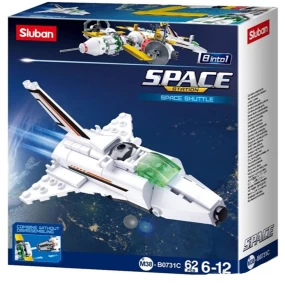 Sluban kocke Space-shuttle, 62 kom