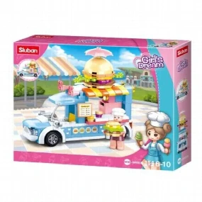 Sluban kocke Vozilo za hranu, 154 kom