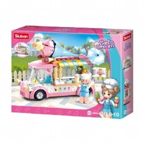 Sluban kocke Vozilo za sladoled, 145 kom