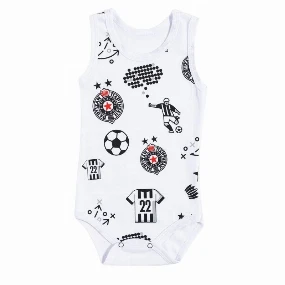 Stefan atlet bodi za bebe Patern Partizan