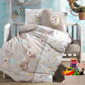 Stefan bebi posteljina za krevetac Medo