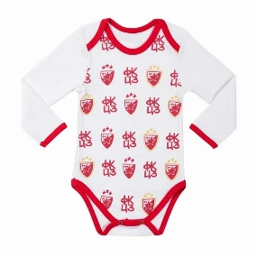 Stefan bodi dug rukav za bebe Patern Crvena Zvezda