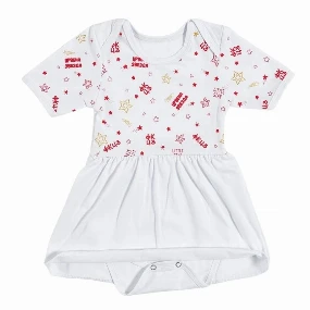 Stefan bodi haljinica na kratak rukav za bebe Crvena Zvezda, 68-80