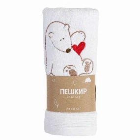 Stefan peškir za bebe Medo, 50x100 cm