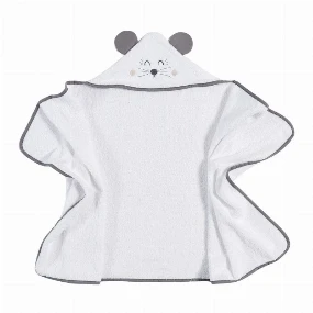 Stefan peškir za bebe sa kapuljačom Miš, 60x120 cm