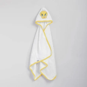Stefan peškir za bebe sa kapuljačom Tweety, 60x120 cm