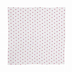 Stefan tetra pelena od muslina za bebe Srce, 80x80 cm