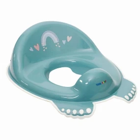 Tega neklizajući adapter za WC šolju Meteo, Turquoise