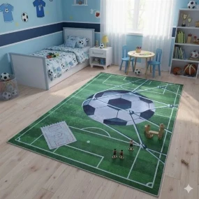Dečiji tepih za dečake Football 120x180 cm