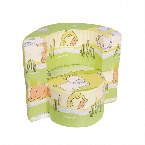 Textil foteljica za decu Baby Dream, Zelena