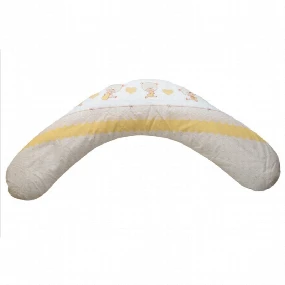 Textil jastuk za mame i bebe Baby Bear, Žuta