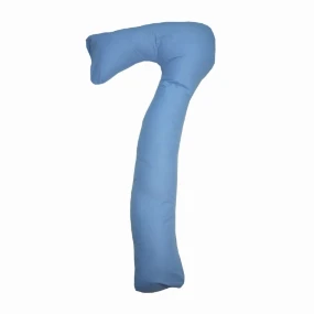 Textil jastuk za trudnice Upitnik Plavi
