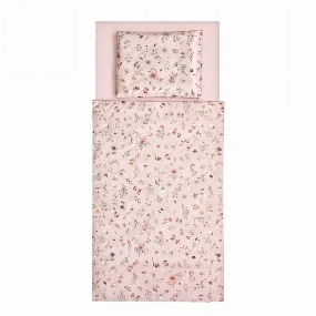 Textil posteljina za krevetac za bebe Cvetna družina