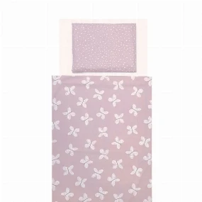 Textil posteljina za krevetac za bebe Leptirići