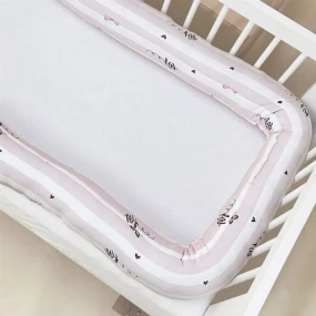 Textil zaštitna ogradica za krevetac Leptirići