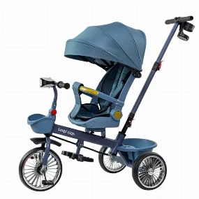 Tricikl za decu sa rotirajućem sedištem 4003 Plava