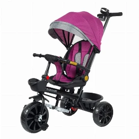 Tricikl za decu sa rotirajućem sedištem SM-25203 Purple, 12m+