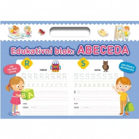 Vulkančić Edukativni blok za decu Abeceda
