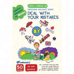 Vulkančić edukativne karte za decu Učim i igram se, Deal with your mistakes