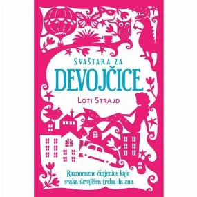 Vulkančić knjiga za decu Svaštara za devojčice, raznorazne činjenice